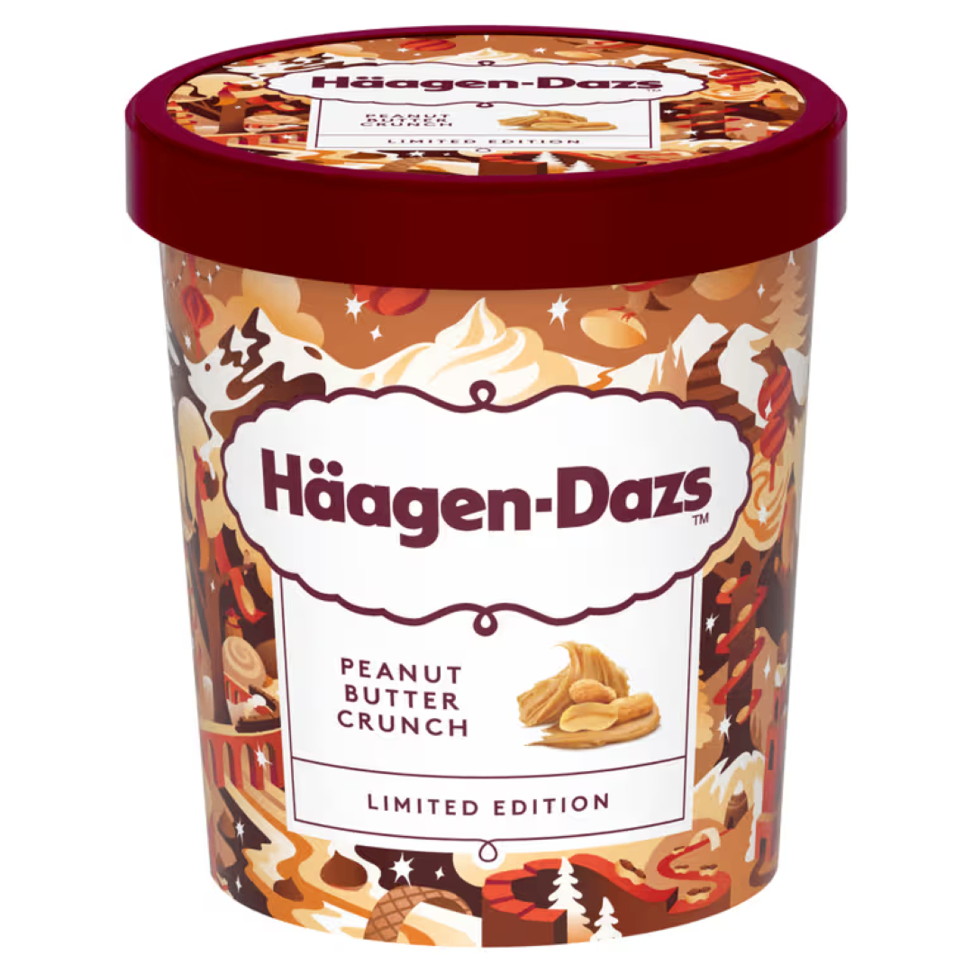 HAAGEN DAZ PEANUT BUTTER CRUNCH 460ML